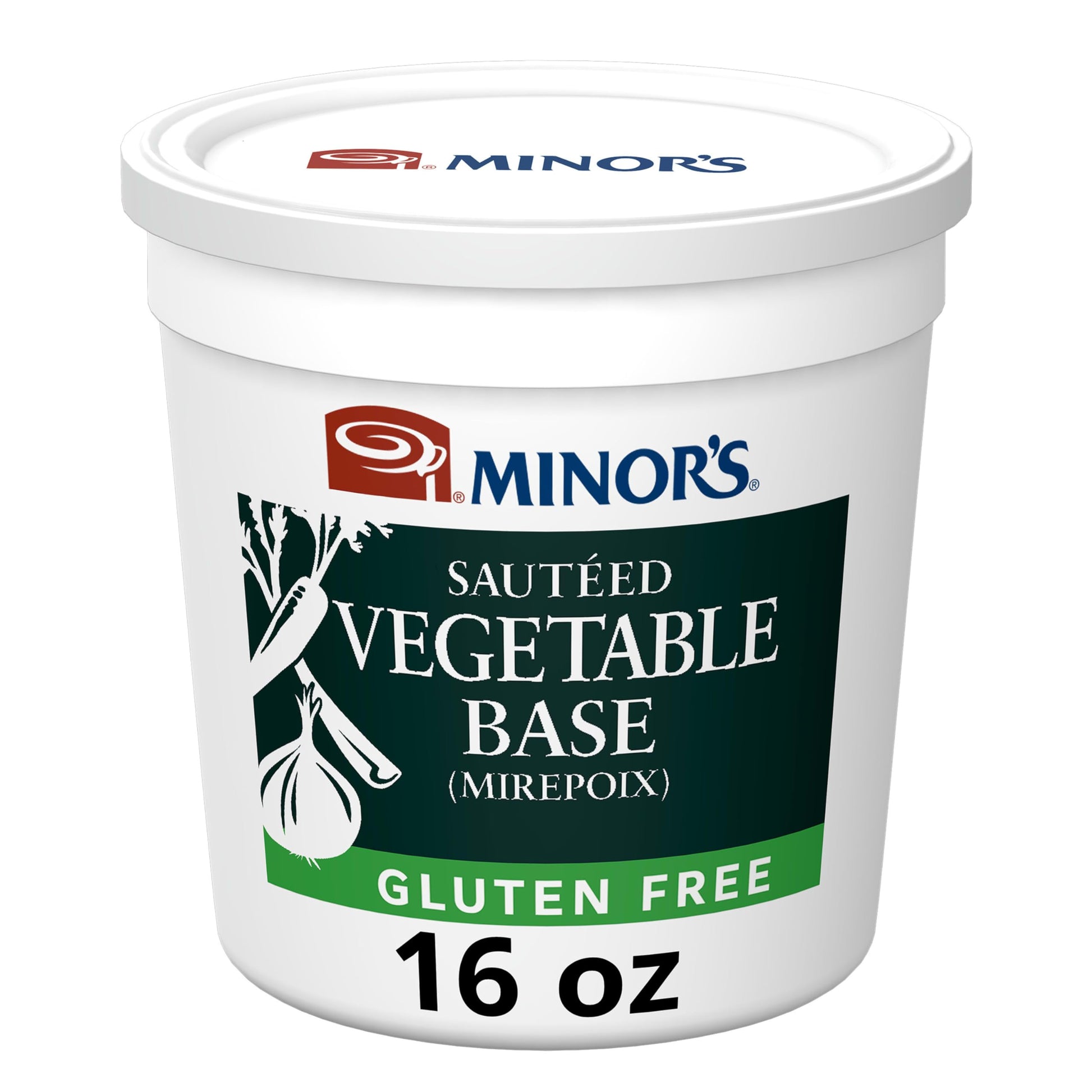 Minor's Sauteed Vegetable Base, Vegetarian, Instant Vegetable Stock and Base, Great for Soup Broth and Sauces, No Added MSG, Glu