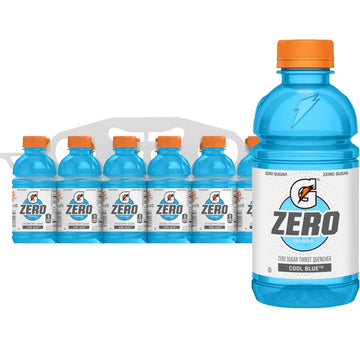 Gatorade Frost Thirst Quencher, Glacier Freeze, 12 Fl Oz Bottles, 12 Pack