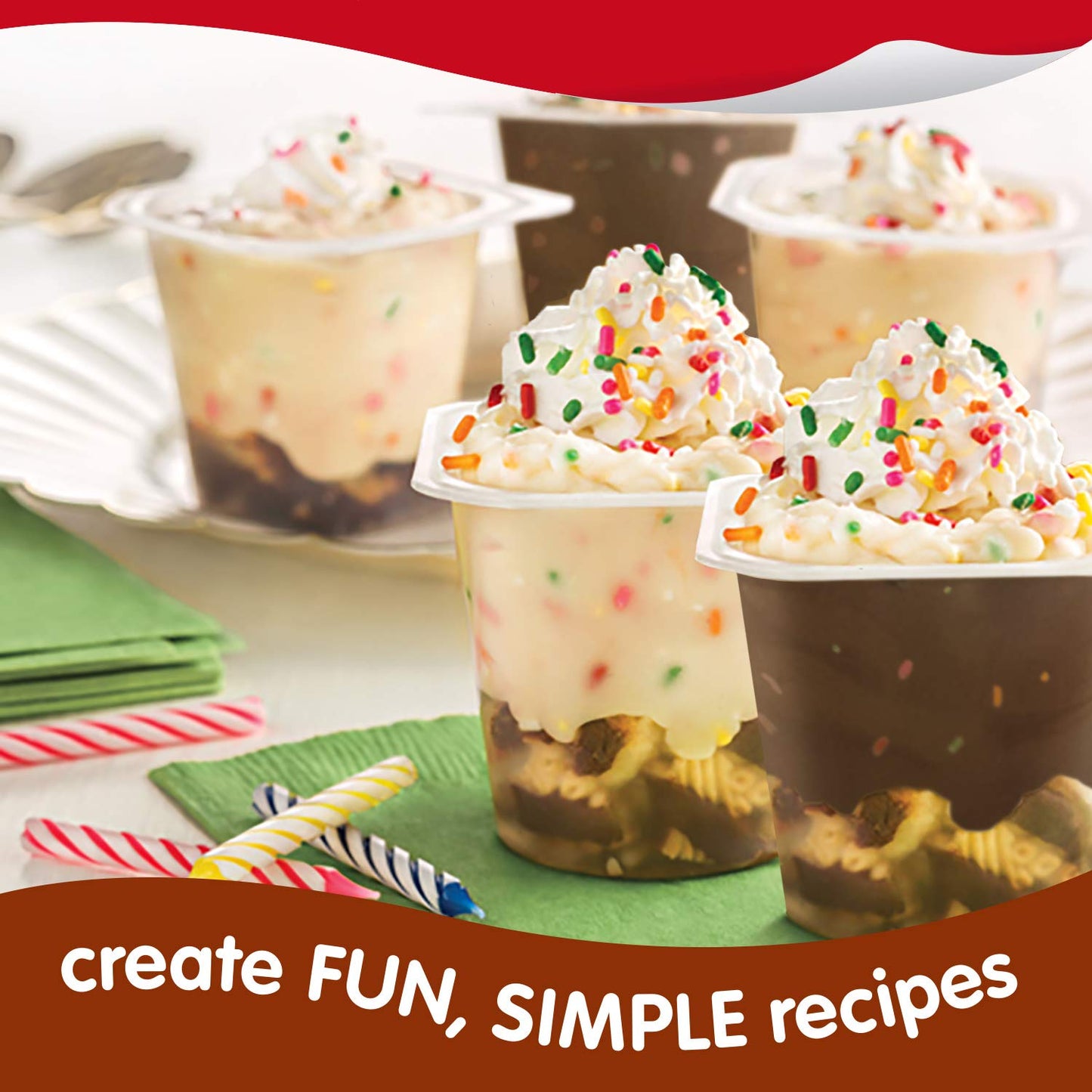 Snack Pack Chocolate And Vanilla Pudding Cups Family Pack, 12 Count, 6 Pack