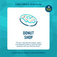 Cameron s Coffee Roasted Ground Coffee Bag, Donut Shop Blend, 10 Ounce, Pack of 6