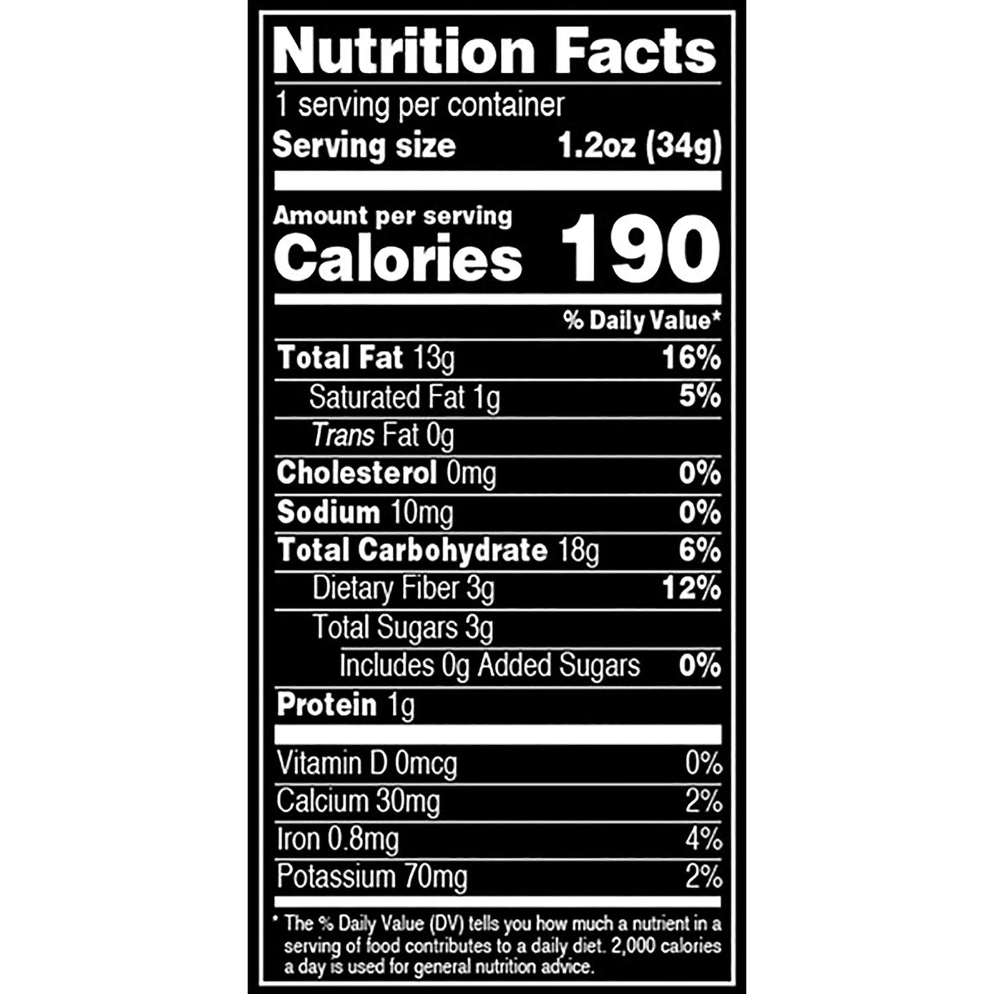 Terra Sweet Potato Vegetable Chips, No Salt Added, 1.2 Oz (Pack Of 24)