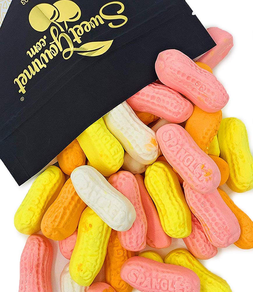 SweetGourmet Colored Circus Peanuts | Retro Marshmallow Candy | 1 Pound