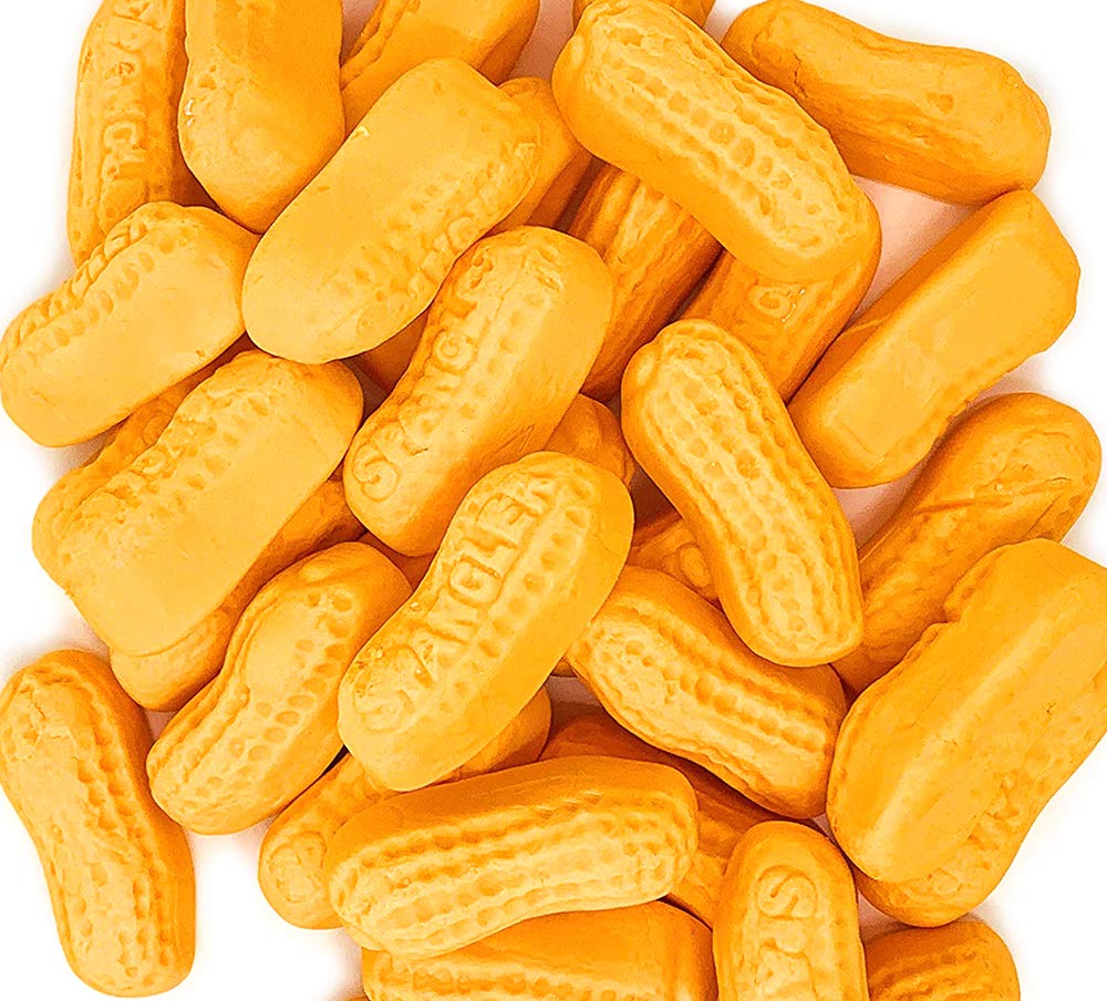 SweetGourmet Orange Circus Peanuts Marshmallow | Spangler Retro Candy | 1 Pound