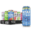 RYSE Up Supplements RYSE Fuel Energy Drink, Sugar Free, Vegan, Gluten Free, 200mg Caffeine, Variety Pack, 12 Pack