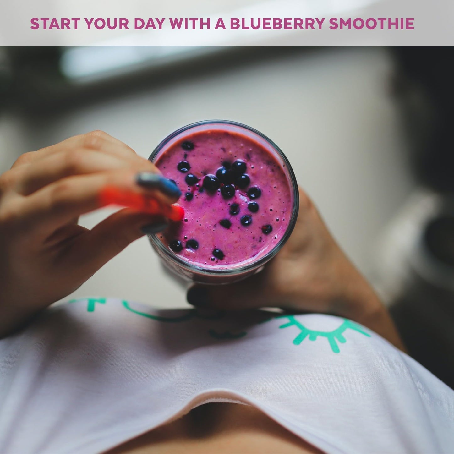 Numami Wild Blueberry Powder Organic, For Smoothies, Baking And Flavoring, Rich In Antioxydants And Vitamin C, Organic Blueberri