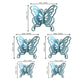 40 Pcs Lively 3D Butterfly Cupcake Toppers Mixed Size Hollow Art Butterfly Cake Topper Decorations For Baby Shower Wedding Anniv