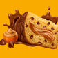 Bauducco Chocottone Peanut Butter Cake - Moist Italian Recipe, Fudge Topping, 16 oz (Pack of 1)