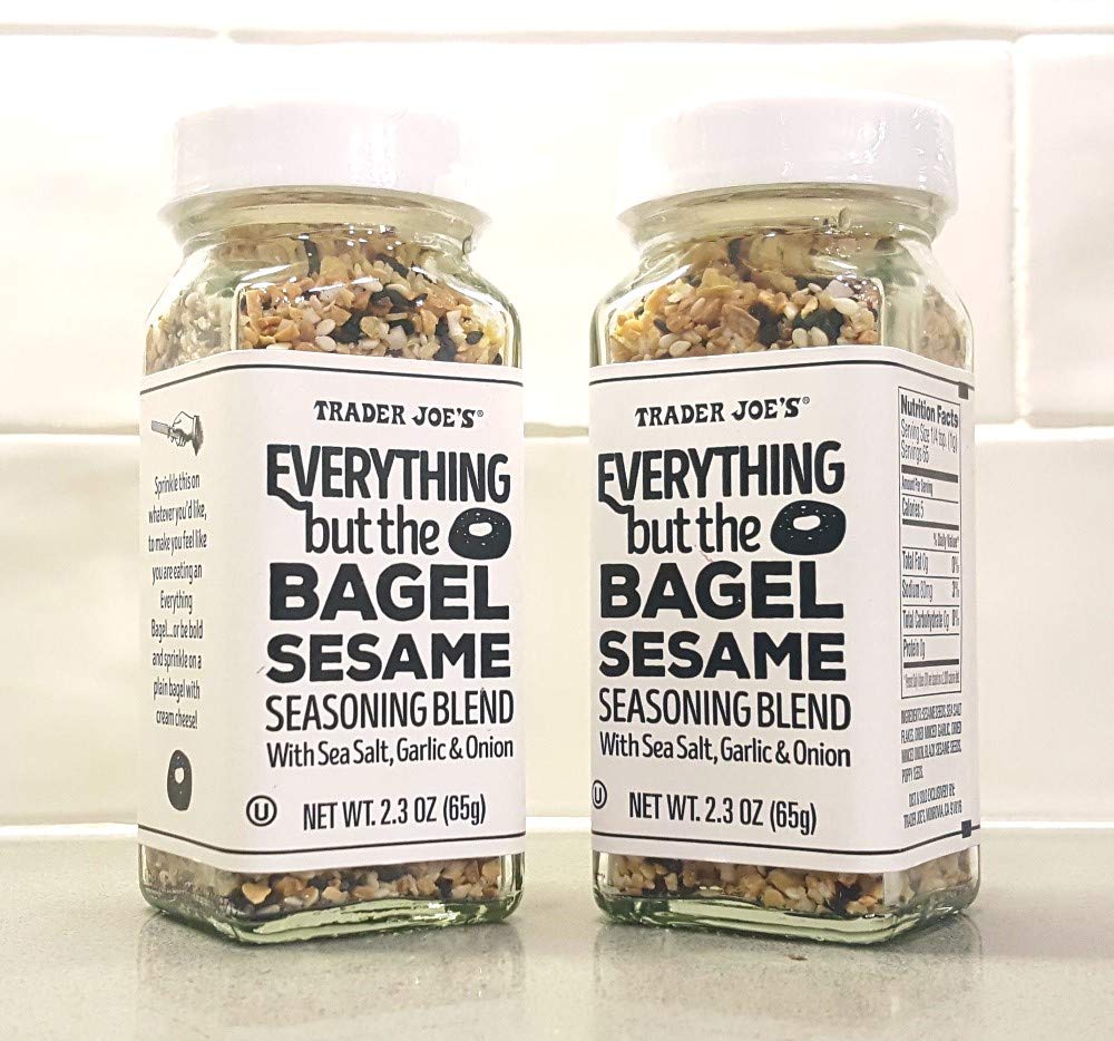 Trader Joes Everything But The Bagel Sesame Seasoning Blend 4.3 Oz