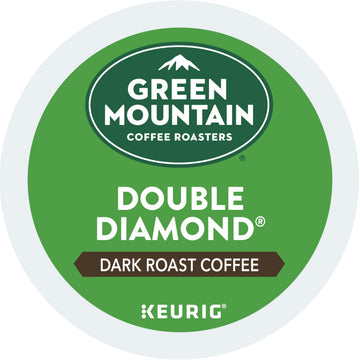 Green Mountain Coffee K-Cup Double Black Diamond, 24 Count (Pack of 2), Compatible with Keurig malt-inspired