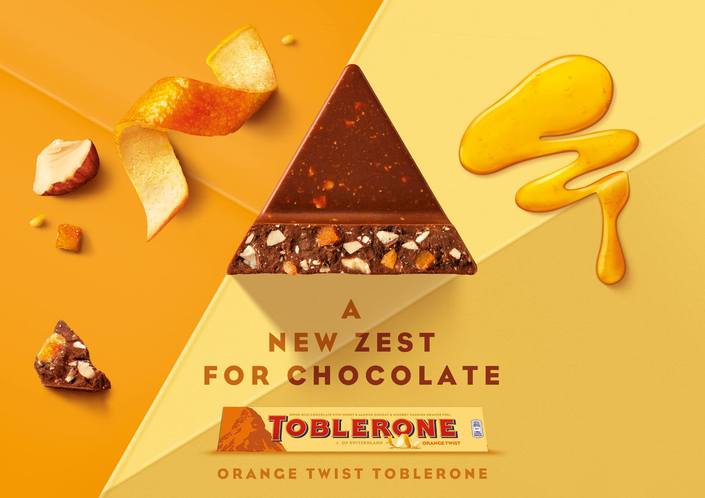 New Toblerone Orange Twist 360 G