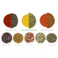 SOLSTICE TEA TRADERS Loose Leaf Tea Sampler Kit - Create Your Own Blend with Sencha, Rooibos, China Black, and Spices - 1 Count
