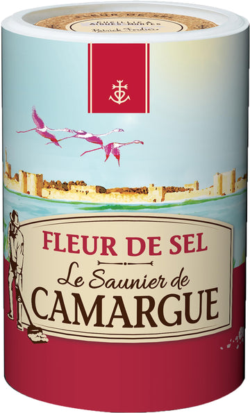 Le Saunier De Camargue Fleur De Sel Sea Salt (Plastic Tub), 35.2 Ounce