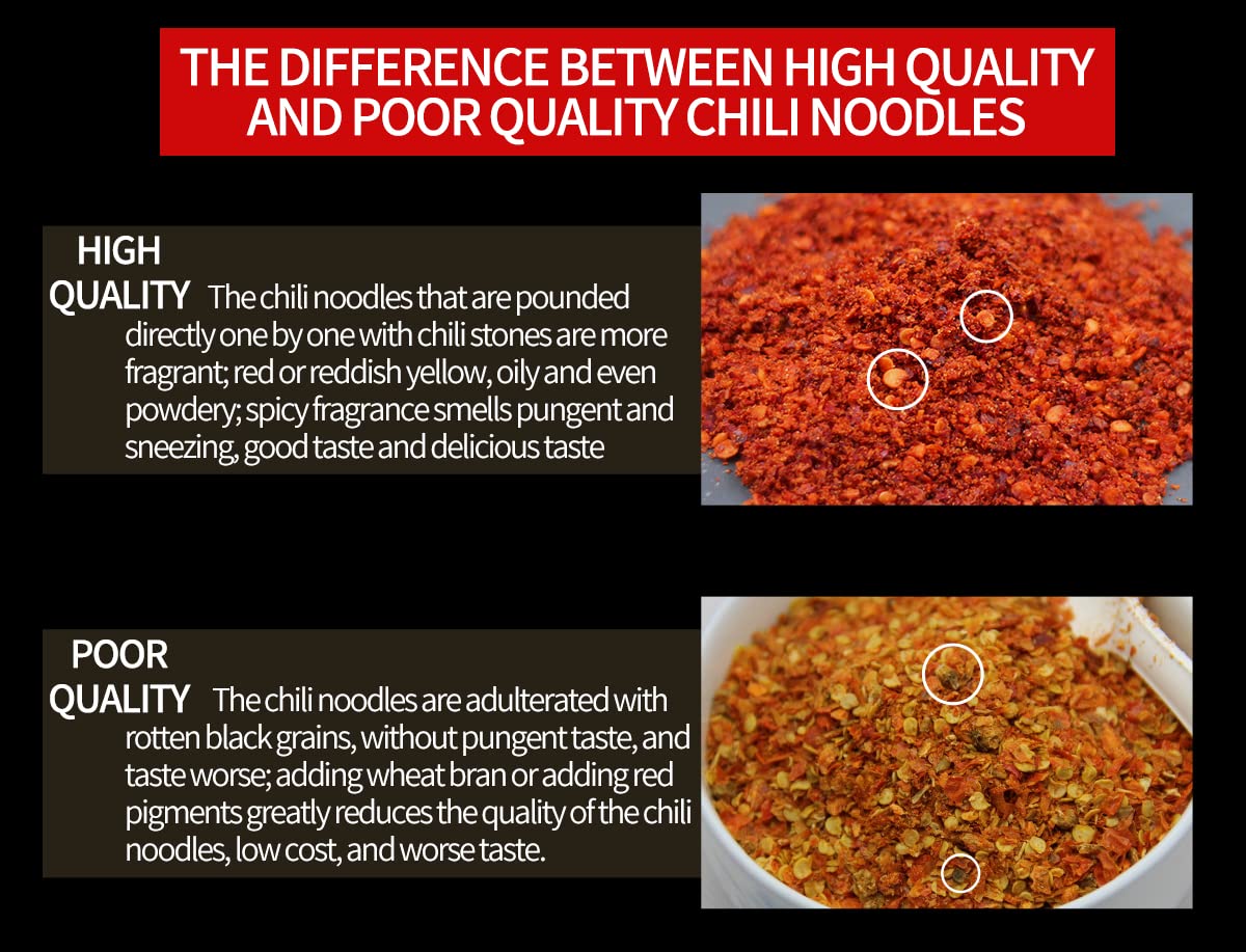 BAILINHOU Sichuan Red Chili Powder, Premium Spice, 35.27oz (1000g), Bulk, Imported from China