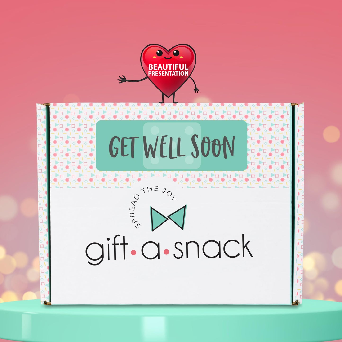 Gift A Snack - Get Well Soon Snack Box Variety Pack Care Package + Greeting Card (45 Count) Feel Better Sweet  Gift Basket  Candies Chips ers Bars - Cravy Food Assortments & Variety Gifts