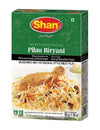 Shan Pilau Biryani Recipe and Seasoning Mix 1.76 oz (50g) - Spice Powder for Mughal Style Meat Layered Pilaf - Suitable for Vege