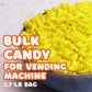 Bananas Runts Candy - 1200 Psc 1.7 Lb Hard Candy Bulk Gumball Machine Refills - Banana Candy For Cake Decorations Goody Bags Par