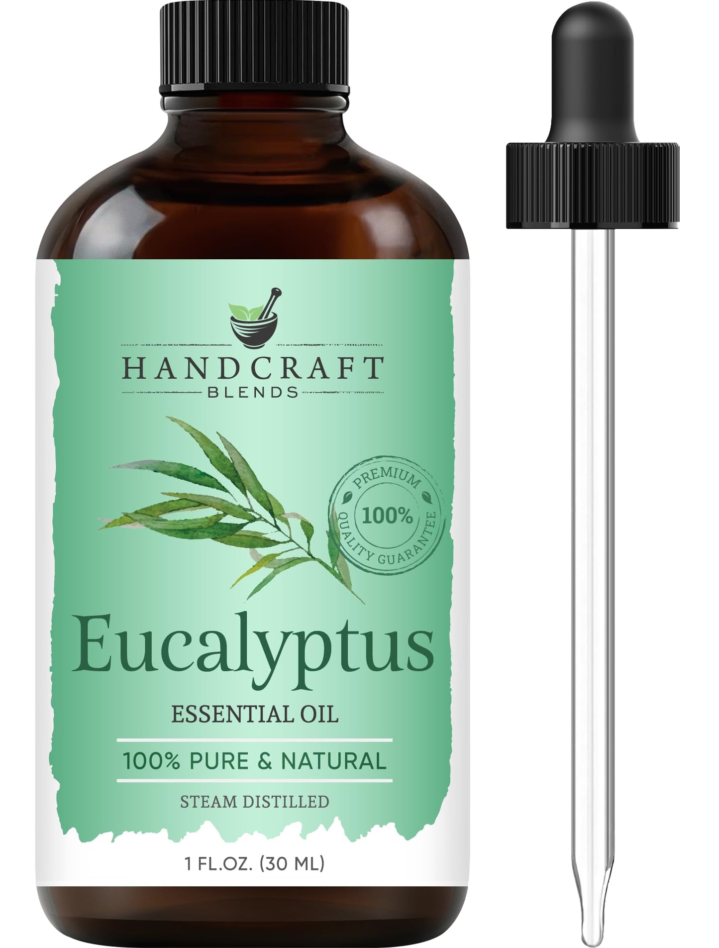 Handcraft Eucalyptus Essential Oil - 100% Pure And Natural - Premium Therapeutic Grade Essential Oil For Diffuser And Aromathera