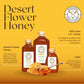 Beekeeper Direct Raw Unfiltered Honey - Real Raw Desert Flower Honey - All Natural Non-Gmo Pure Gourmet Honey - Local California