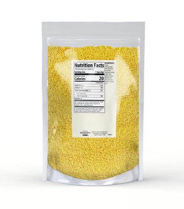 Unpretentious Yellow Sprinkles (1.5 Lb) Bright & Colorful Jimmies, Decorative & Fun Topping For Baking