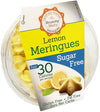 Krunchy Melts Sugar Free Meringue Cookies, Lemon Flavor, 2 Oz, Gluten Free, Zero Net Carbs, Low Calorie Snack, Kosher Pareve