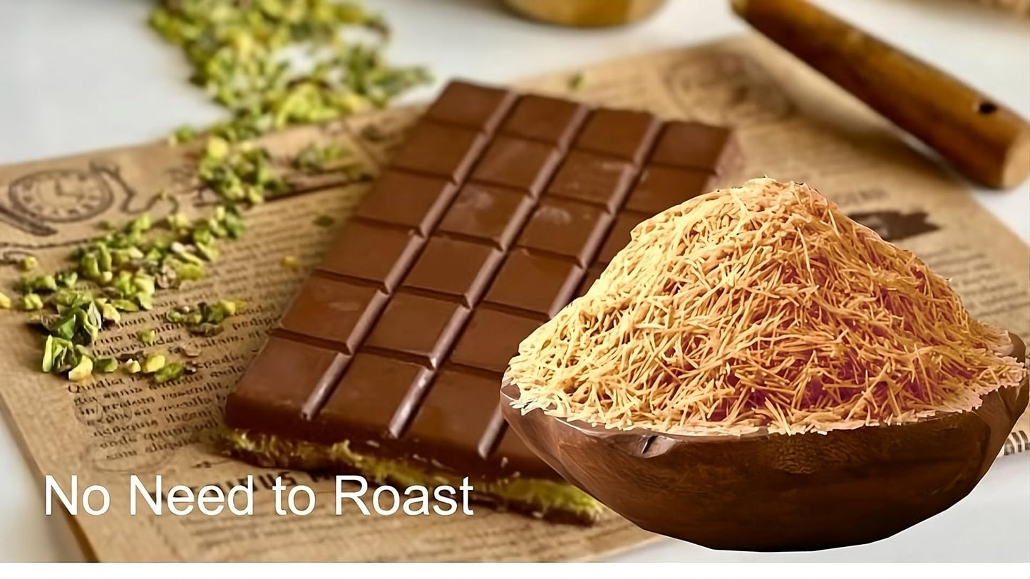 Kataifi, Baked Kataifi Pastry, 5.3 Oz. (150 Gr), Ingredient Of Dubai Chocolate Pistachio Bars, Knafeh, Shredded Fillo Phyllo Dou