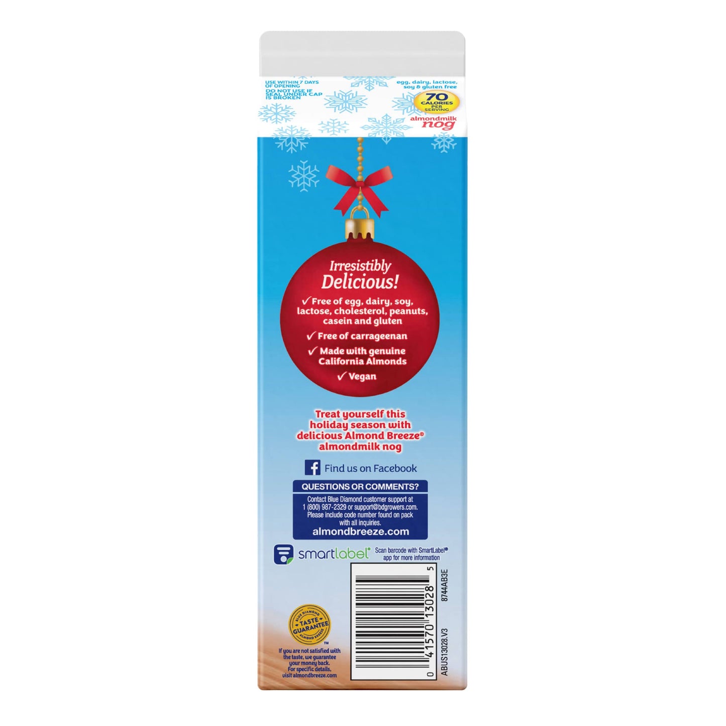 Almond Breeze Almondmilk Nog