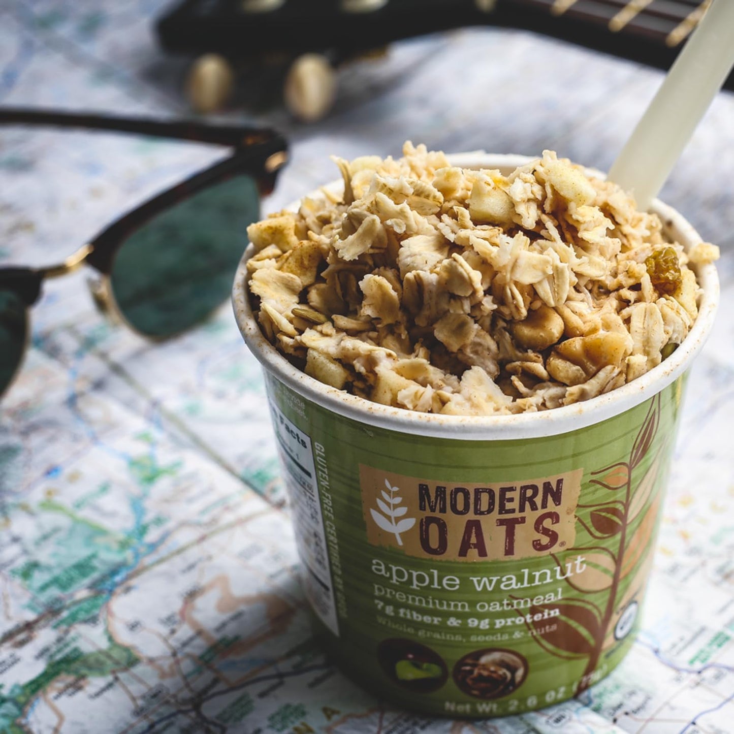 Modern Oats All Natural Oatmeal Cups - Variety Pack 2.6 oz (Pack of 12)