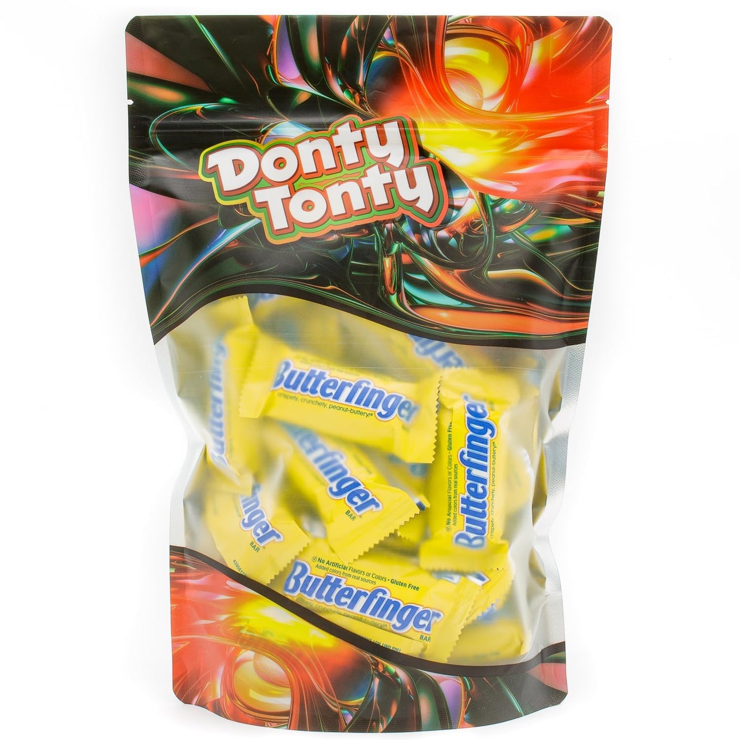 Candy Bars 3 Lb – Anti Melt Pack, Crunchy Peanut Center, Chocolatey Shell, Individually Wrapped, Bulk Resealable Bag, Fun Size