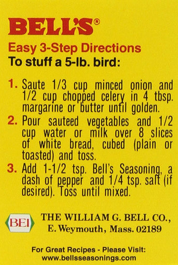 Bell's All Natural Seasoning - 1 oz