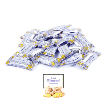 Gem Gem Ginger Candy Chewy Ginger Chews (1 Pound Bulk Pack) (Original)