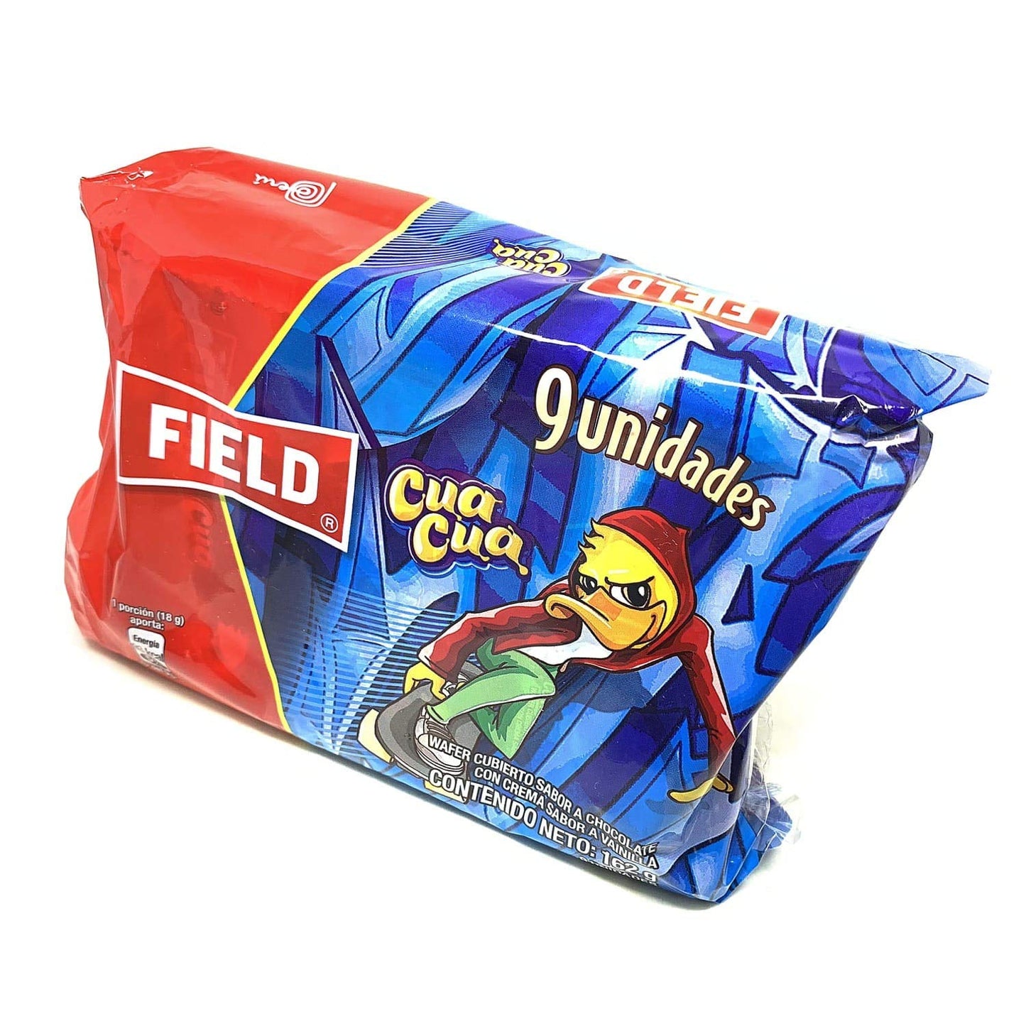 Cuacua Wafer Cubierto Sabor A Chocolate Con Crema Sabor A Vainilla