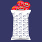 Froot Loops Valentines Gummies Heart Box with Candy, Pack of 2, 4 Ounces Each