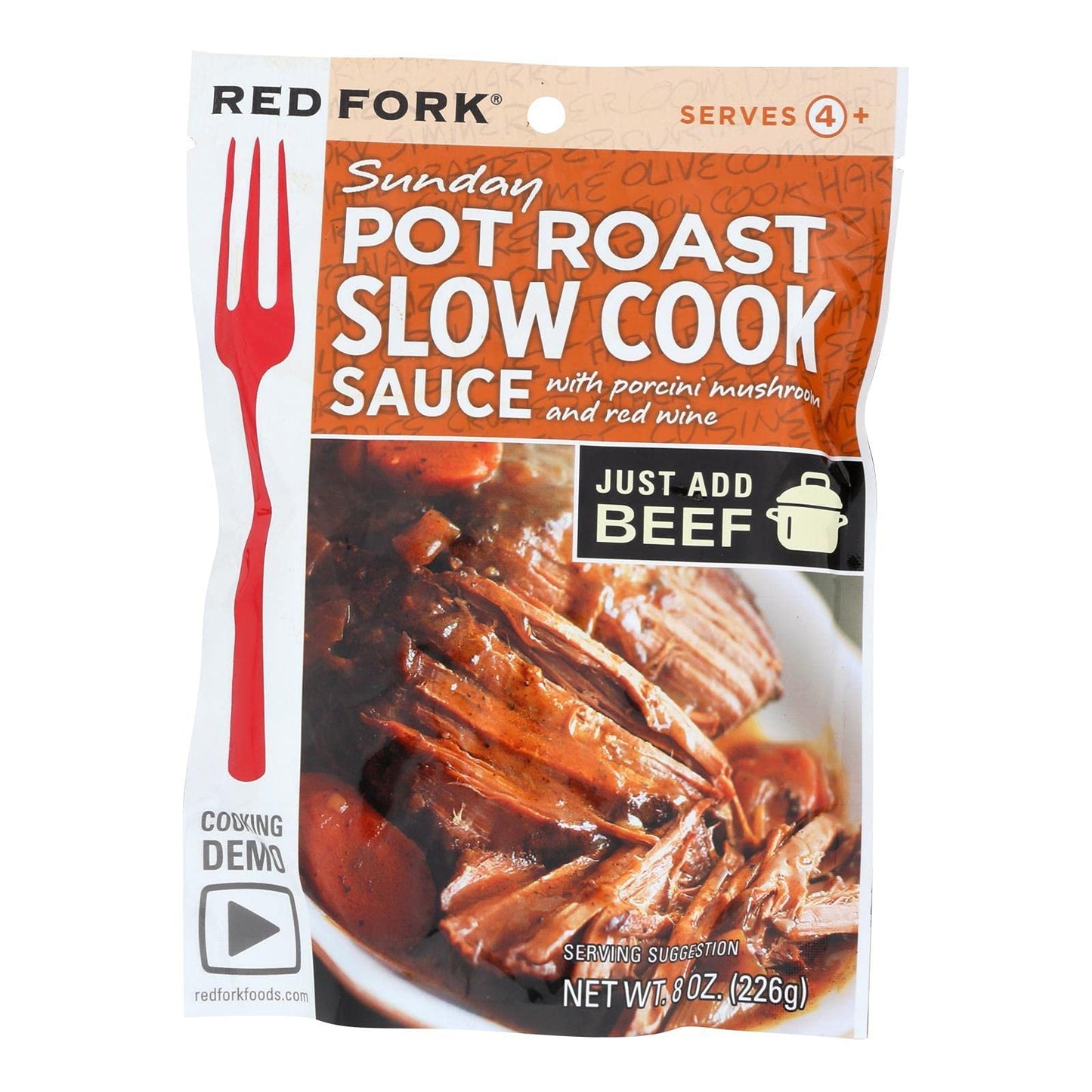 Red Fork Seasoning Sauce, Sunday Pot Roast, 8 Ounce (Pack Of 6)