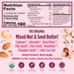 Organic Power Fuel Crunchy Nut Butter by NuttZo | 7 Nuts & Seeds Blend, Paleo, Non-GMO, Gluten-Free, Vegan, Kosher | 1g Sugar, 6