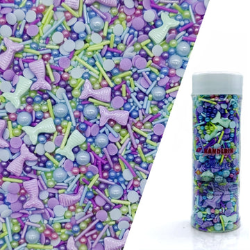 Fishtails Sprinkles Candy Mix Size Edible Pearls Cake Decorations Cupcake Toppers Cookie Decorating Perfect for Wedding Party Va
