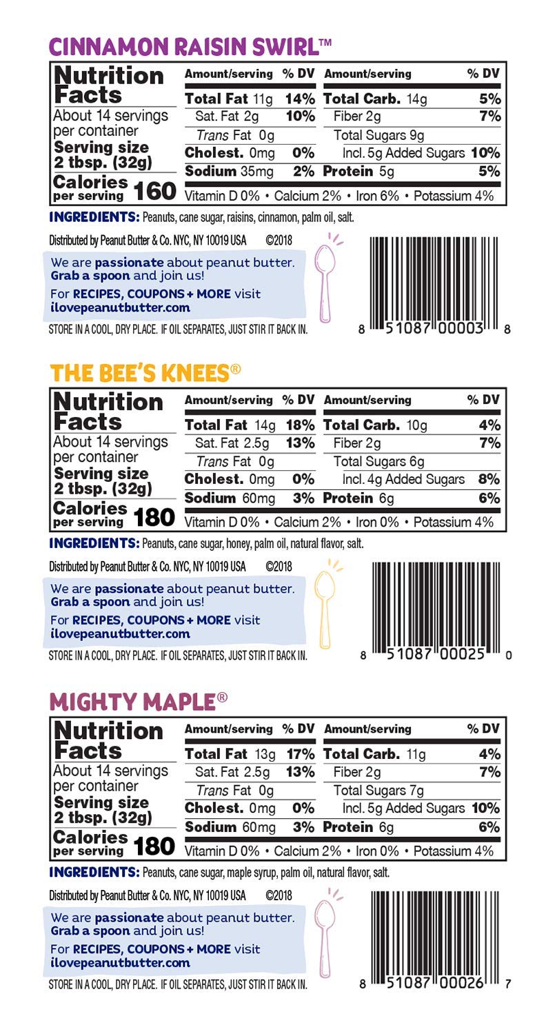 Peanut Butter & Co. Breakfast Variety Pack, Gluten Free, 16 Ounce (Pack of 3)