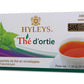 12 Pack Of Hyleys Natural Nettle Leaves With Black Tea - 25 Tea Bags (100% Natural, Sugar Free, Gluten Free And Non-Gmo)