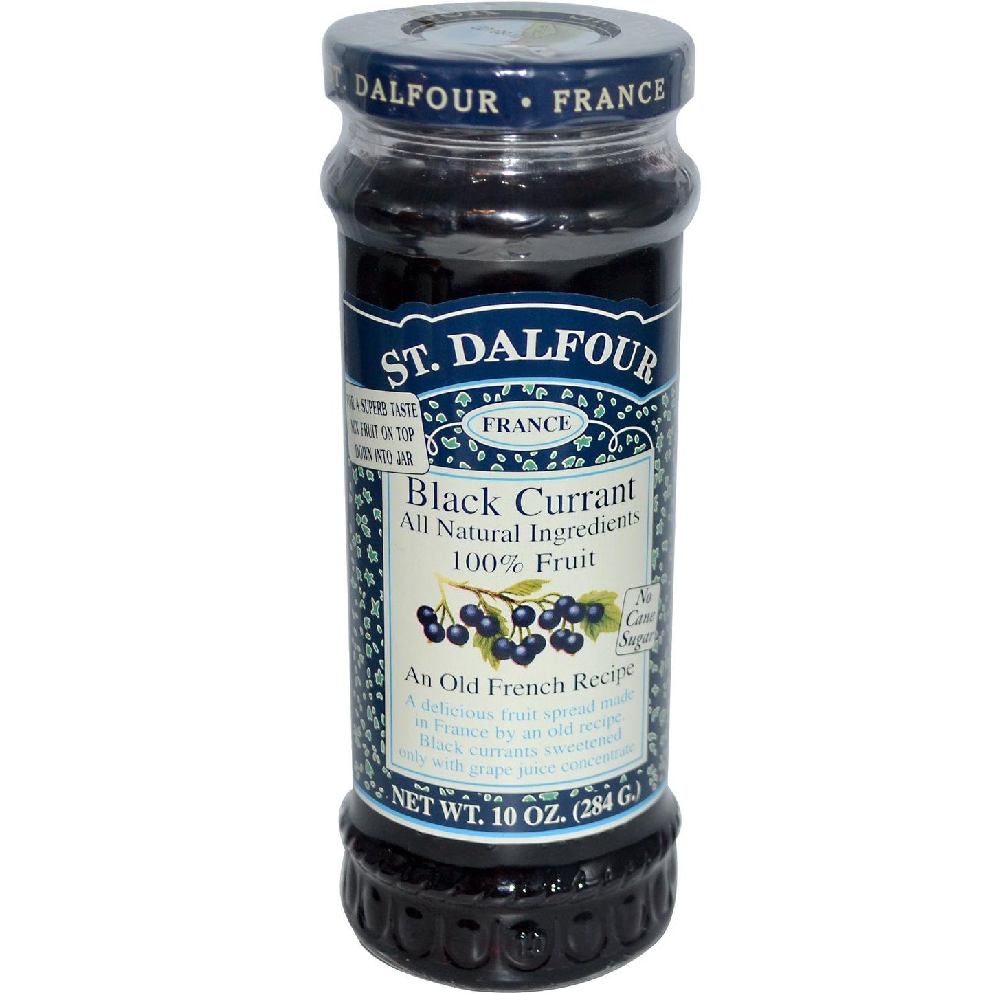 St Dalfour Black currant 100% Fruit conserve