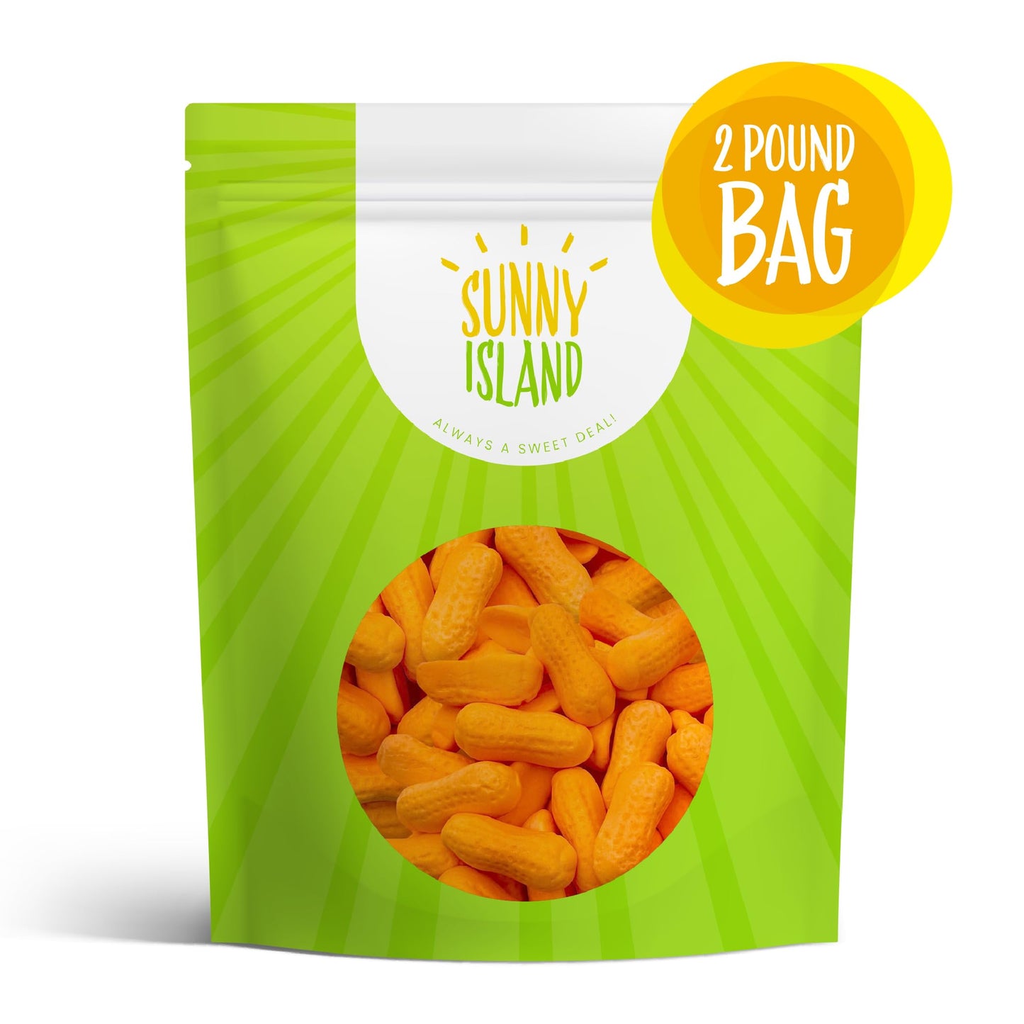Circus Peanuts | 2-Pound Bag | Classic Marshmallow Candy