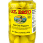 El Pato Hot Chili Peppers 22oz Pickled Yellow Chili Peppers 624g Kosher