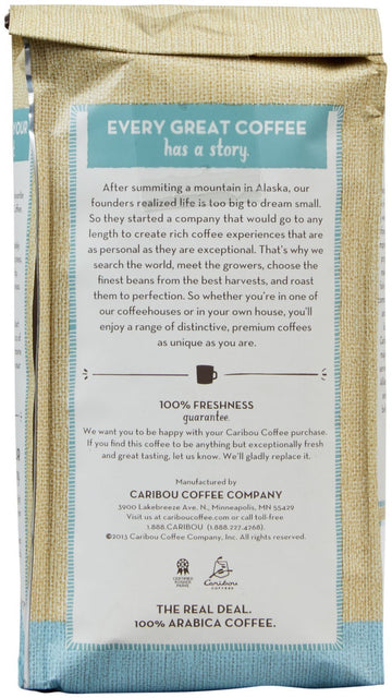 Caribou Coffee Ground Coffee Caribou Blend, 12 Ounce