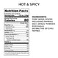 Rib Rack Pork Rinds, Hot & Spicy - 4 x 4oz
