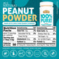 Crazy Richards 100% All-Natural Peanut Butter Powder with No Added Sugar and Non GMO (6.5 Ounces, Pack of 6)
