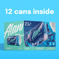 Alani Nu BREEZEBERRY Sugar Free  Low Calorie Energy Drinks | 200mg Caffeine | Pre Workout Performance with Antioxidants | Biotin B Vitamins | Zero Sugar | 10 Calories | 12 Fl Oz Cans (12 Pack)
