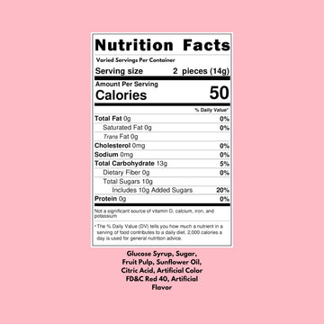 Strawberry Hard Candy Filled With Real Fruit Pulp - 1 Lbs - Strawberry Flavored Bon Bons Filled With Real Strawberry Pulp - American Vintage Candy Snack Assortment - Individually Wrapped, 16 Oz.