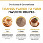 Fanale Premium Tiramisu Bubble Tea Flavoring Powder | Perfect For Baking, Smoothies, Desserts And Drinks | Instant Flavoring Pow