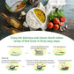 Food Earth Ready to Eat Indian Cuisine - Split Lentil Curry with Steamed Rice - Microwavable, Organic, Vegan, Gluten-Free, GMO-F