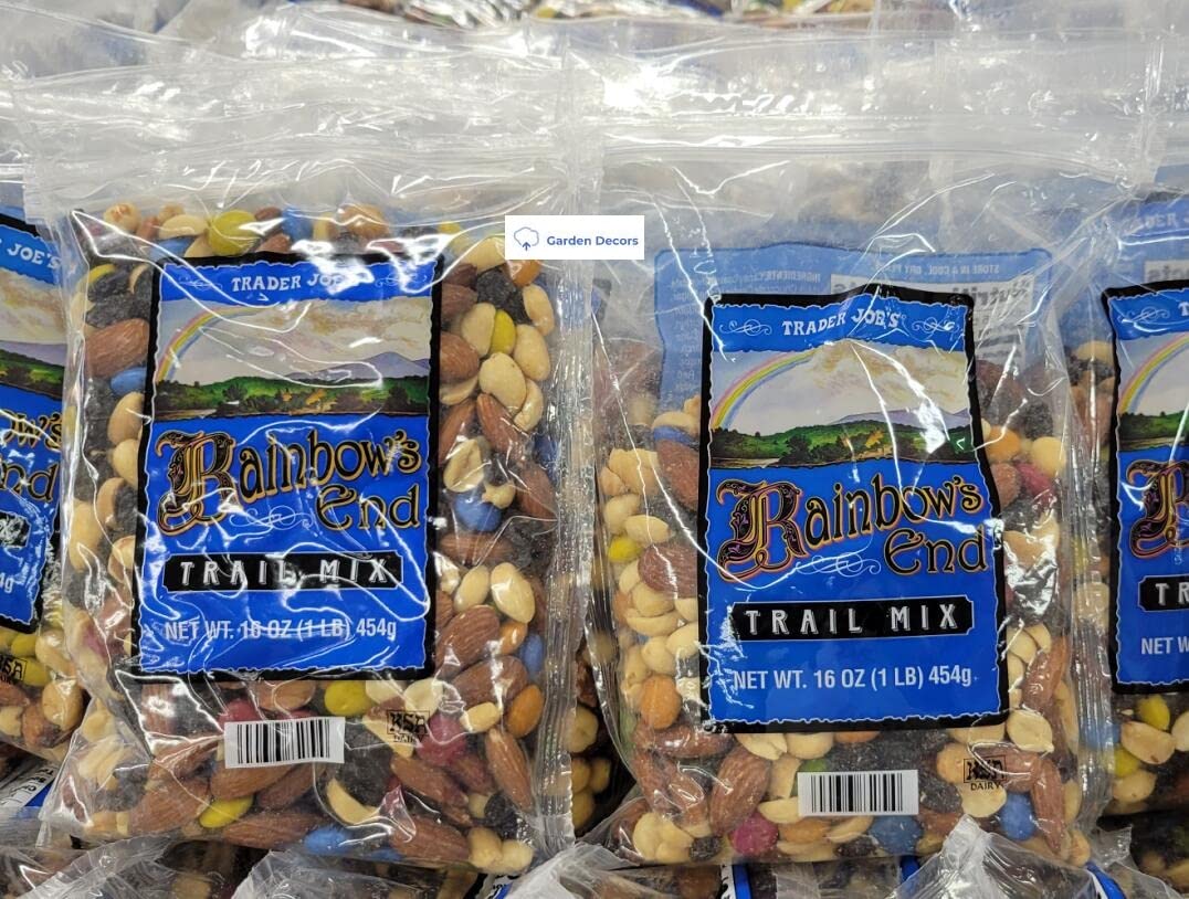 Trader Joes Rainbows End Trail Mix 16oz 454g (Two Bags)