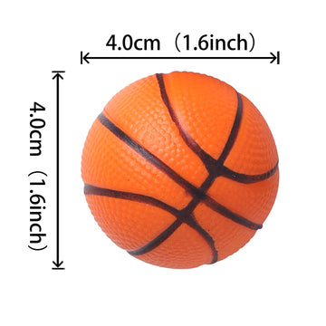 10 Pcs Basketball Cupcake Toppers 3D Basketball Cupcake Topper Decorations For Sports Theme Baby Shower Kids Birthday Party Cake