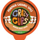 Crazy Cups Decaf Flavored Coffee Pods, Pumpkin Caramel Spice, 88 Count (Pack of 4) for Keurig K Cups Machines